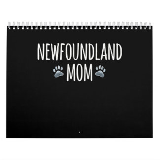 Newfoundland dog mum | dog lover paws gift calendar