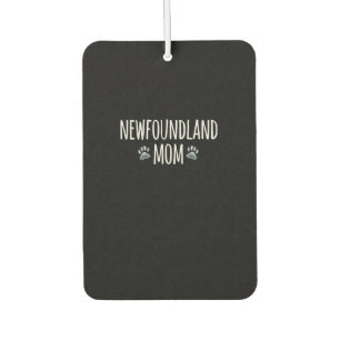 Newfoundland dog mum dog lover paws gift car air freshener