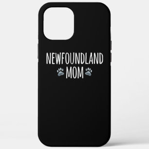 Newfoundland dog mum dog lover paws gift iPhone 12 pro max case