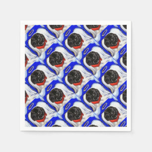 Newfoundland Dog Napkin