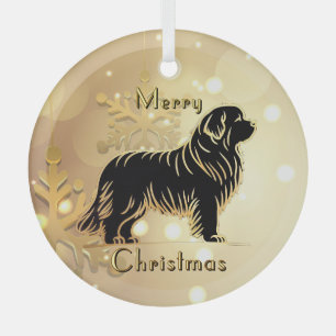 Newfoundland Dog Ornament