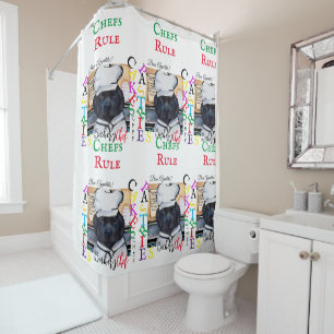 Newfoundland Dog Shower Curtain