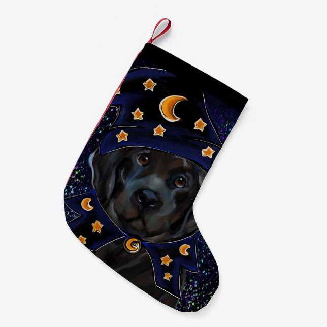 Newfoundland Dog   Small Christmas Stocking (Front (Hanging))
