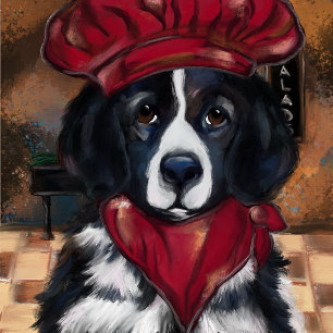 Newfoundland Dog        Tea Towel