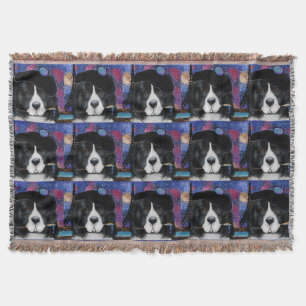 Newfoundland Dog Throw Blanket