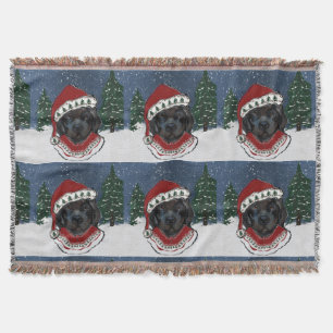 Newfoundland Dog   Throw Blanket