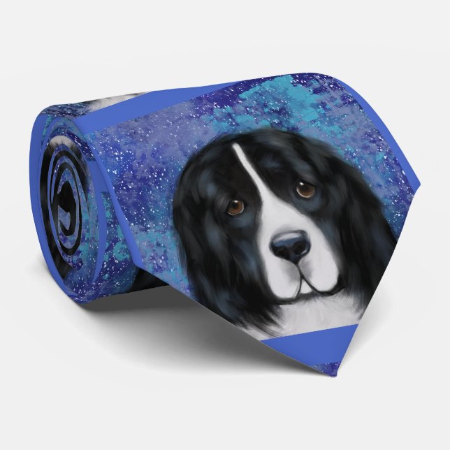Newfoundland Dog Tie (Rolled)