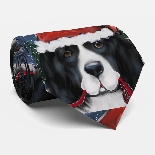 Newfoundland Dog Tie (Rolled)
