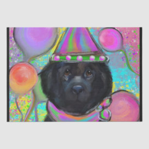 Newfoundland Dog Tissue Paper