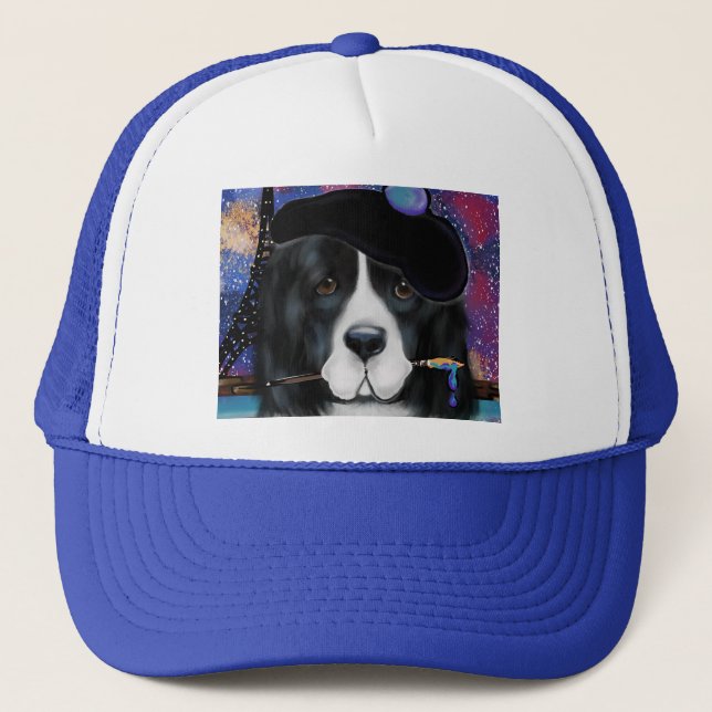 Newfoundland Dog Trucker Hat (Front)
