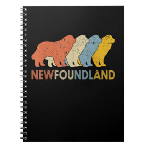 Newfoundland dog valentines day Love day gift Notebook