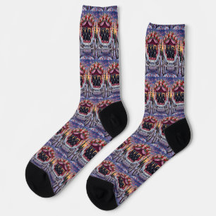 Newfoundland Dog Valentine's Day Socks