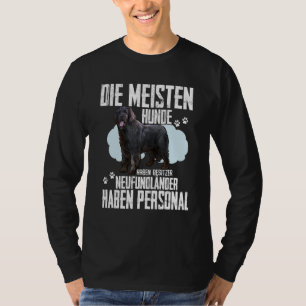 Newfoundland Dog Women Men T-Shirt
