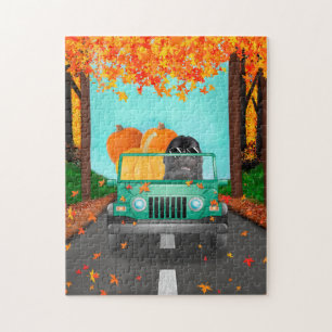 Newfoundland Fall Pumpkin Jigsaw Puzzle