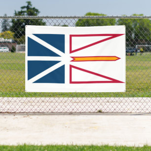 Newfoundland flag customizeable bannner banner