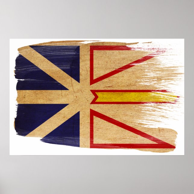 Newfoundland Flag Posters (Front)