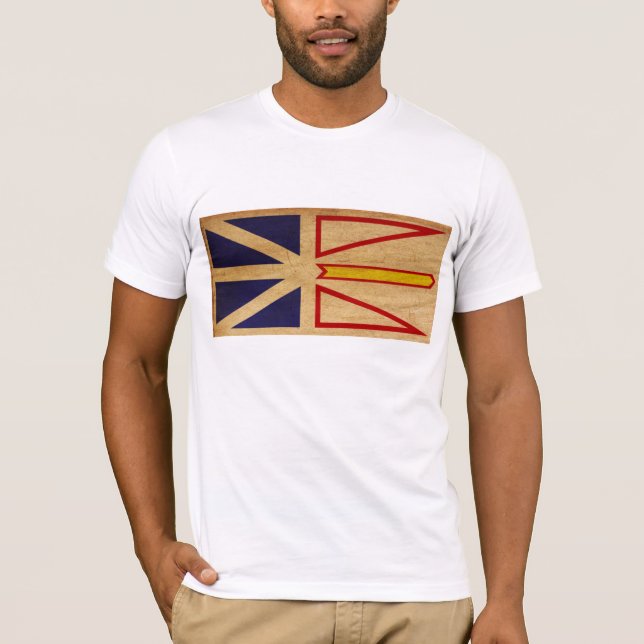 Newfoundland Flag T-shirt (Front)