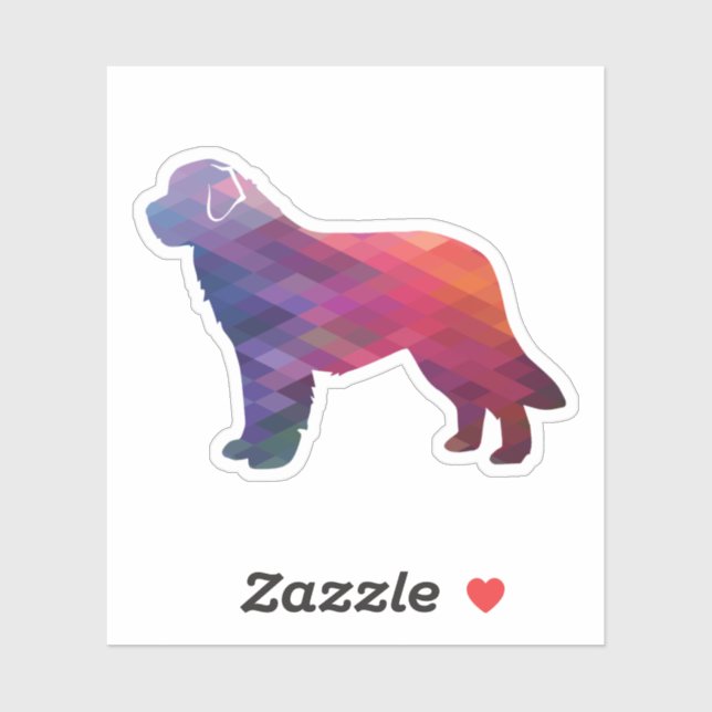 Newfoundland Geo Silhouette Purple (Sheet)