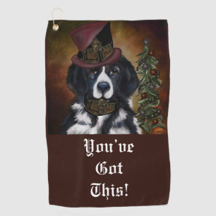 Newfoundland golf towel