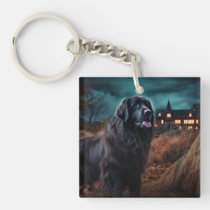 Newfoundland Halloween Scary Key Ring