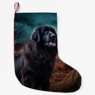 Newfoundland Halloween Scary Small Christmas Stocking