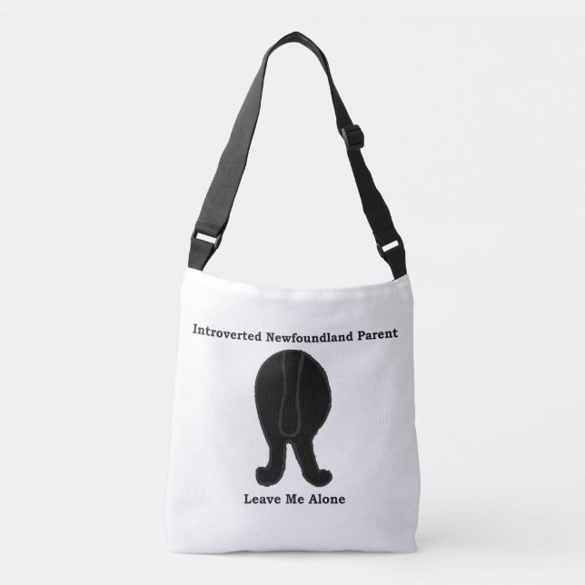Newfoundland Introverted Parent Crossbody Bag (Front)