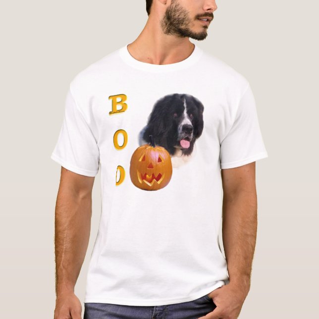 Newfoundland (landseer) Boo T-Shirt (Front)