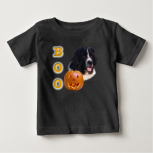 Newfoundland Landseer Halloween Boo Baby T-Shirt
