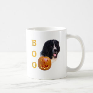 Newfoundland (landseer) Halloween Boo Coffee Mug