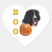 Newfoundland Landseer Halloween Boo