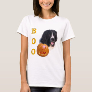 Newfoundland (landseer) Halloween Boo T-Shirt