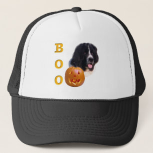 Newfoundland Landseer Halloween Boo Trucker Hat