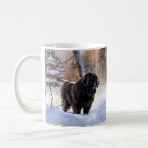 Newfoundland Let It Snow Christmas  Coffee Mug