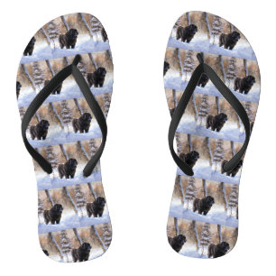 Newfoundland Let It Snow Christmas  Thongs