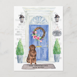 Newfoundland Moving Announcement Postcard