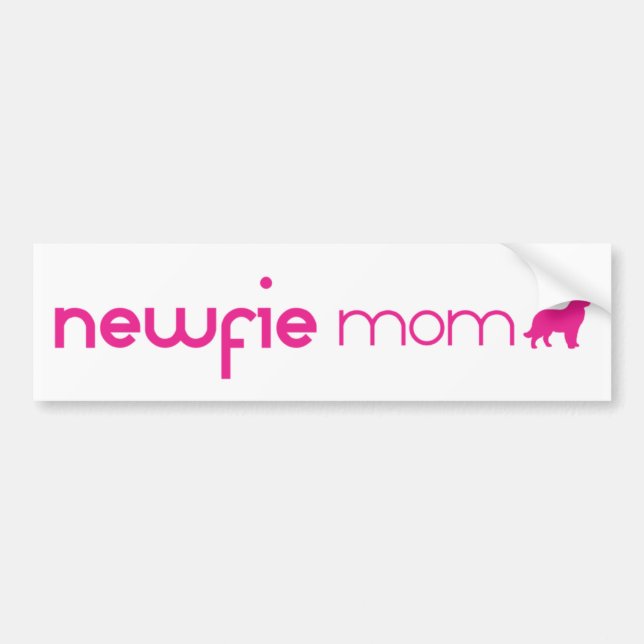 Newfoundland Mum Bumper Sticker (Front)