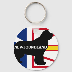 Newfoundland name silo on flag.png key ring