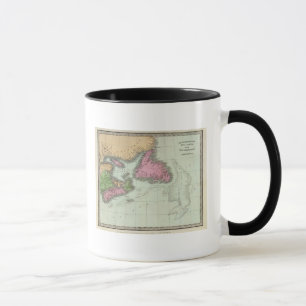 Newfoundland Nova Scotia And New Brunswick Mug