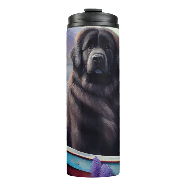 Newfoundland on a Paddle: A Scenic Adventure Thermal Tumbler (Front)