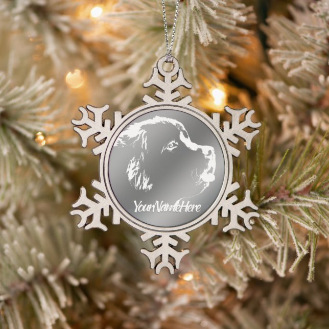 Newfoundland Ornament Newfoundland Pup Decoration (Tree)