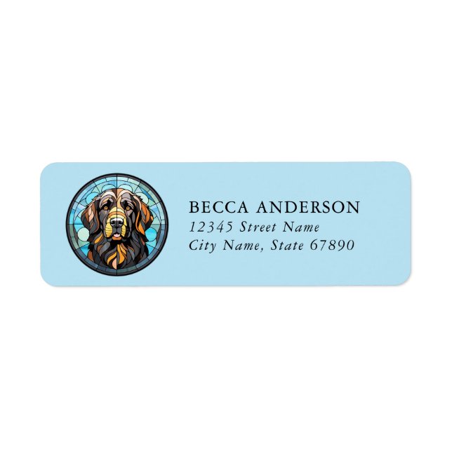 Newfoundland Return Address Labels (Front)