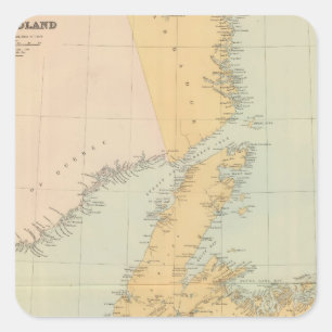 Newfoundland Square Sticker