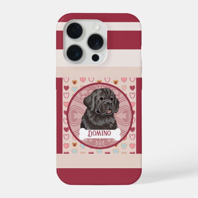 Newfoundland Valentine Heart iPhone 11 Pro Case  (Back)