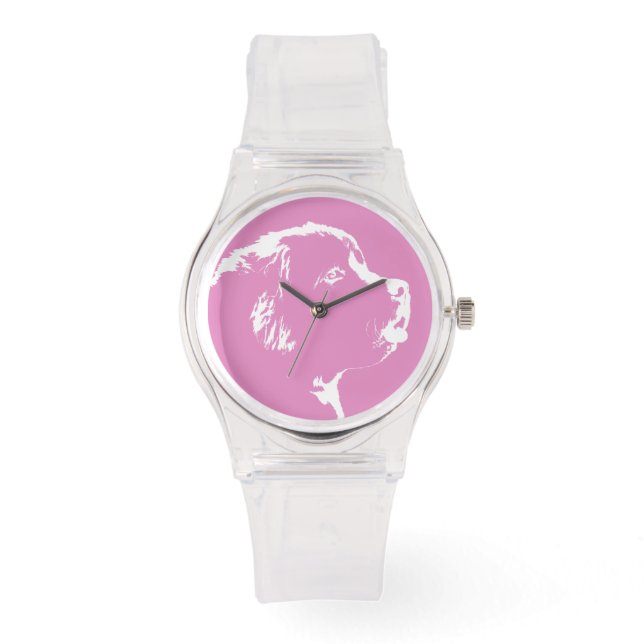 Newfoundlander Dog Watch Newfoundland Wrist Watch (Front)