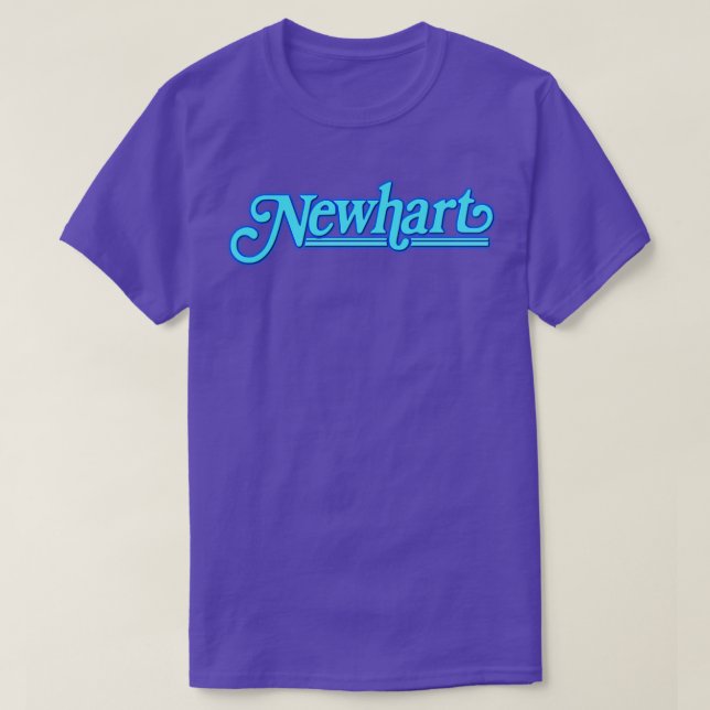 NEWHART Bob Newhart 80s TV Show T-Shirt (Design Front)