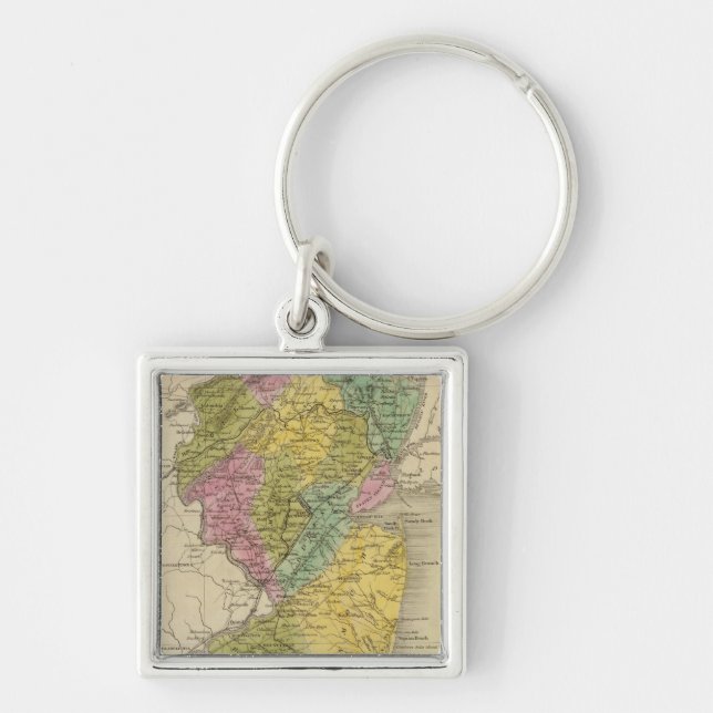 NewJersey 2 Key Ring (Front)