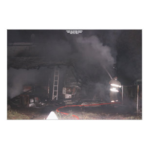 Newkirk firefighter photo print
