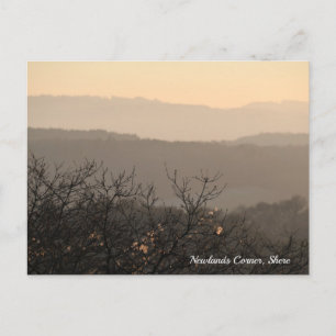 Newlands Corner, Shere Abstract Landscape Postcard