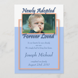 Newly Adopted, Forever Loved ~ Announcements