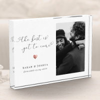 Newly Engaged Couple Gift Keepsake Engagement
